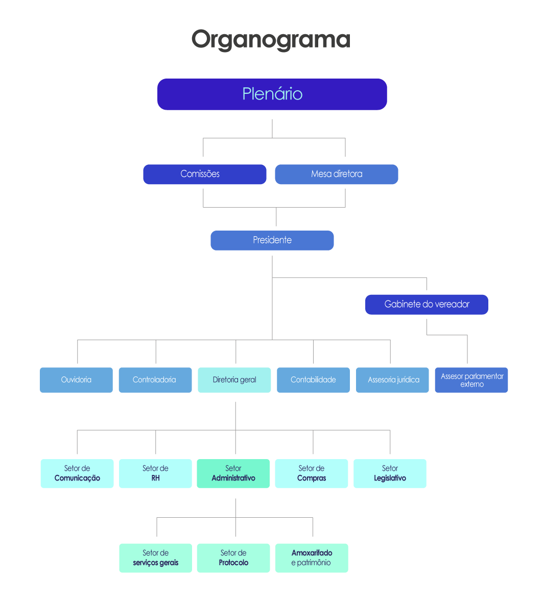 ORGANOGRAMA ESTRUTURA