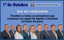 1º de Outubro - Dia do Vereador