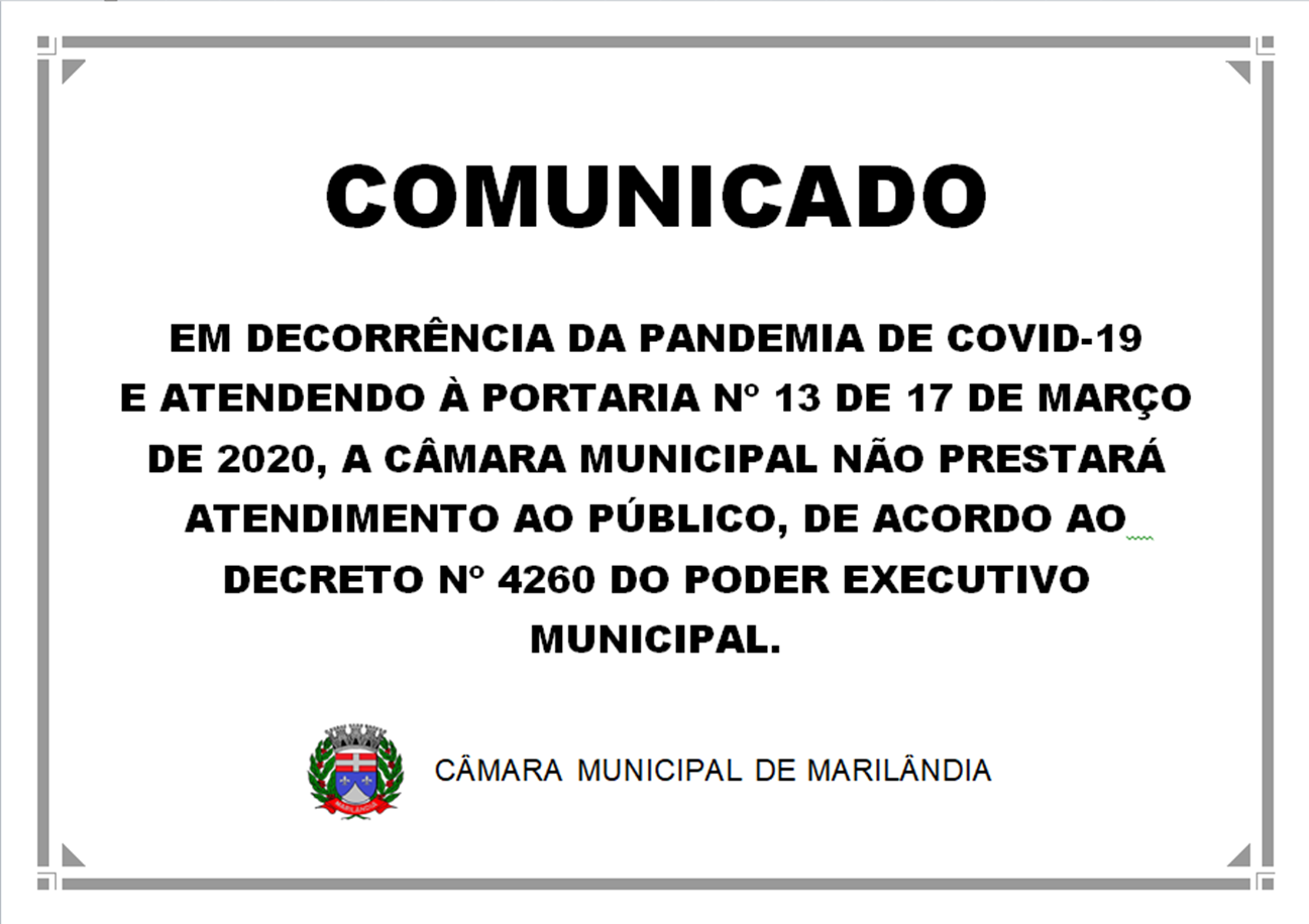 Comunicado