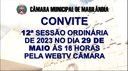 Convite para a próxima sessão