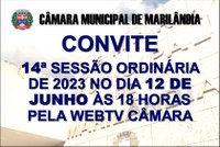Convite para a próxima sessão