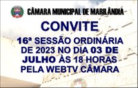 Convite para a próxima sessão