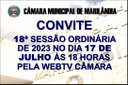 Convite para a próxima sessão