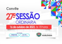 Convite para a próxima sessão 