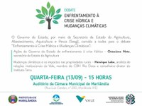 Enfrentamento à Crise Hídrica e Mudanças Climáticas