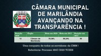Melhoria da transparência do Legislativo Marilandense