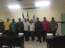 Reunião com a Polícia Militar e o Poder Legislativo de Marilândia