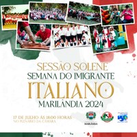 sessão solene semana do imigrante italiano